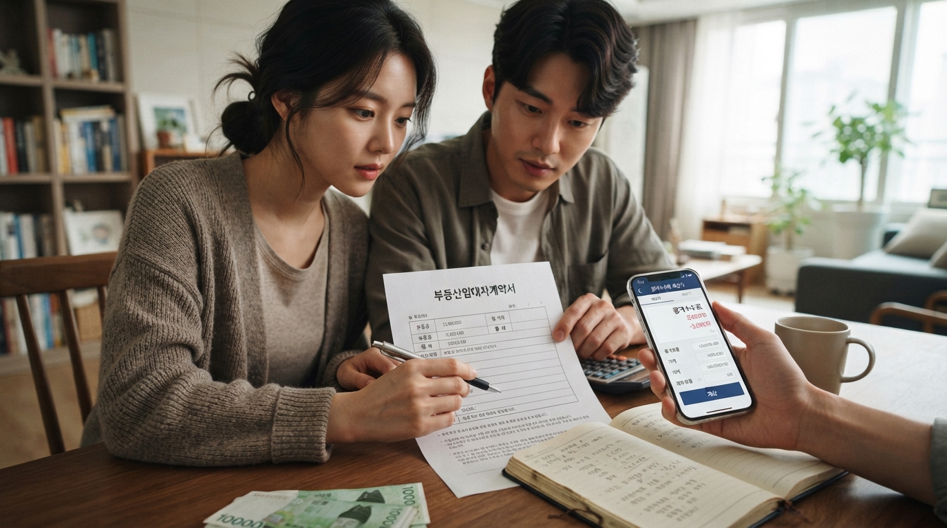 부동산 중개수수료 거래금액별  계산 예시를 정리한 표