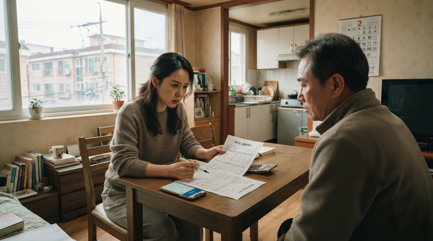 퇴직금 산정내역서 평균임금 계산 예시 — 기본급·상여금 3개월치 산입·역일수 92일 기준 퇴직금 산출 과정