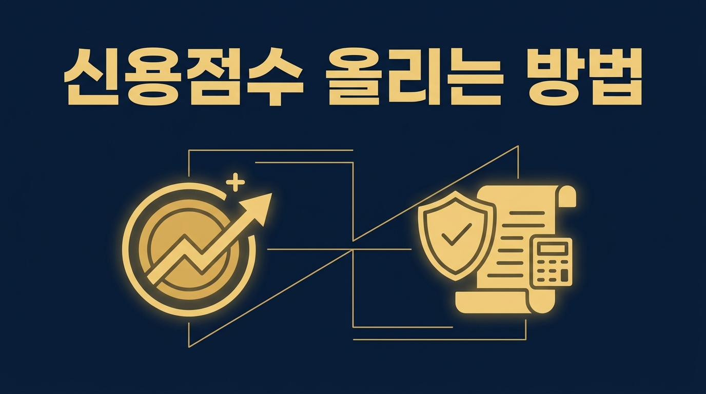 신용점수 올리는 방법 2026년 총정리, 조회부터 금리인하 신청까지