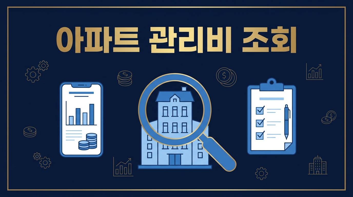 아파트 관리비 조회 3가지 방법｜K-apt 3단계와 안 될 때 대처법