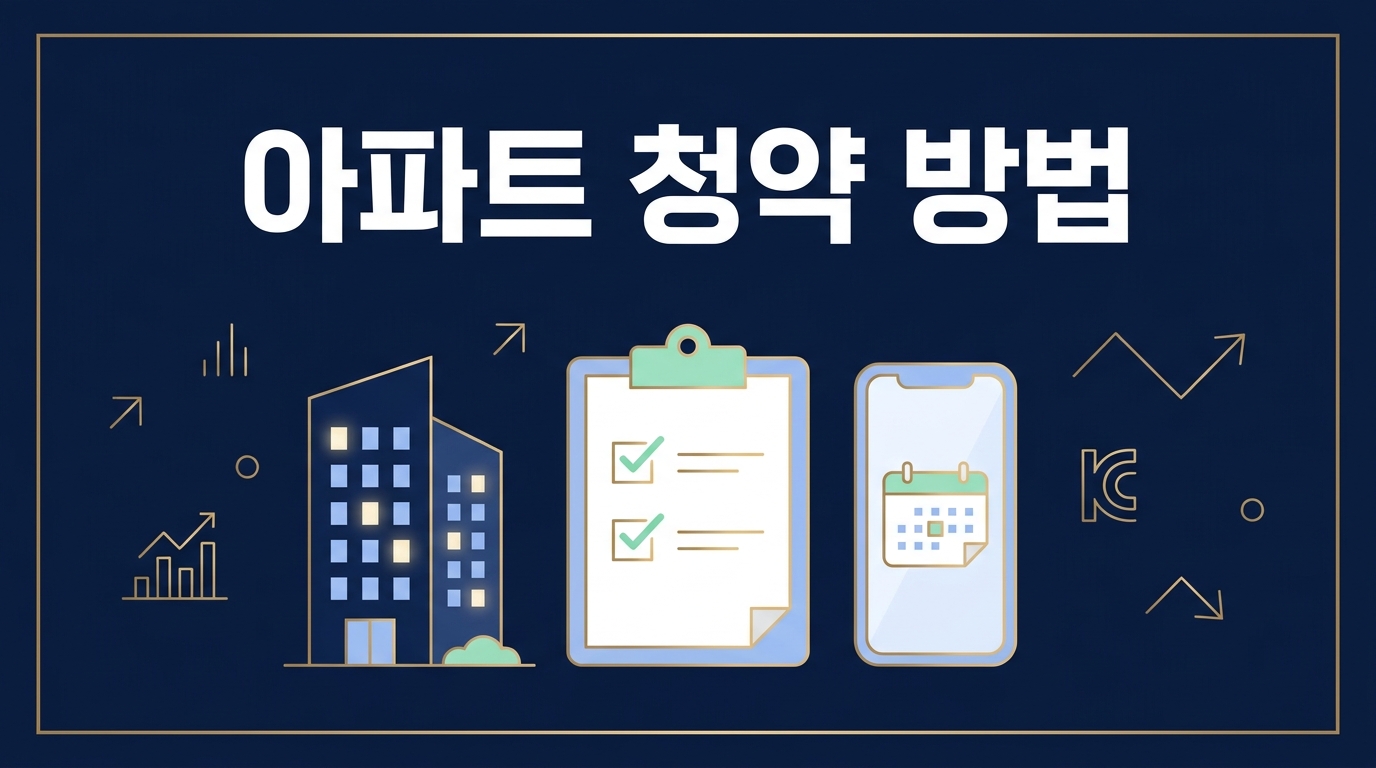 아파트 청약 방법 총정리: 자격 확인부터 청약홈 신청 5단계까지
