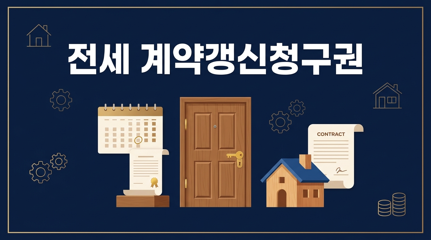 전세 계약갱신청구권 vs 묵시적 갱신 vs 합의 갱신, 3가지 차이 비교