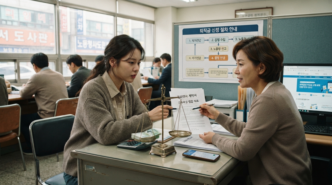 프리랜서퇴직금 고용노동부 근로자성 판단 9가지 징표 비교 인포그래픽